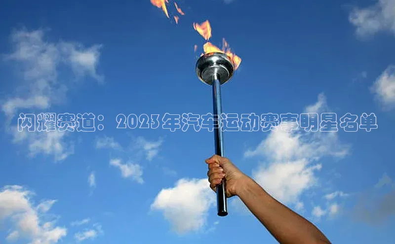 闪耀赛道：2023年汽车运动赛事明星名单